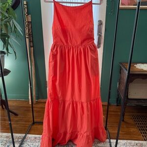 Petal & Pup Elegant Red Maxi Dress